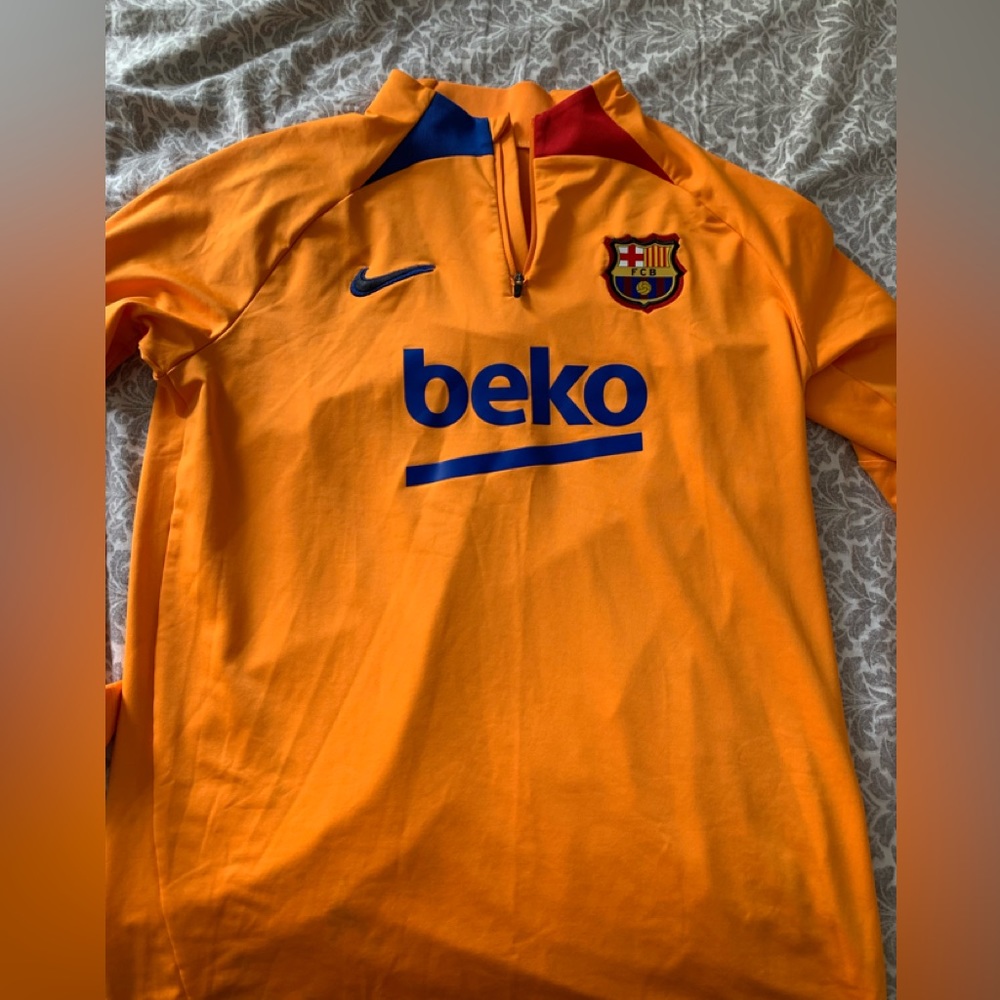 Barcelona Training Top Quarter Zip